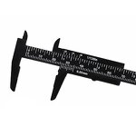 Vernier Caliper Factory - 0-80mm Double Scale Plastic Student Tool