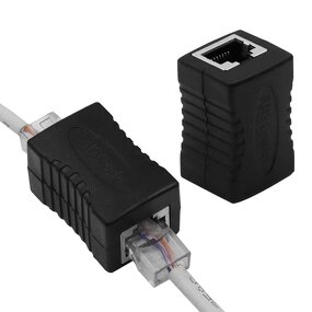 RJ45 Extender Factory - Network Connector Female to Female Gigabit