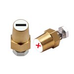 Battery Terminal Factory - 2Pcs Side Post Threaded Brass Connector