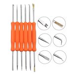 Desoldering Tool Kit Factory - 6Pcs Aid PCB Cleaning Heat Assistance Set