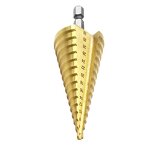 Step Drill Bit Manufacturer - 4-32mm HSS Titanium Coated Metric Cone