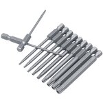 Security Bit Set Manufacturer - Tamper Proof Torx Flat Head 1/4 Hex