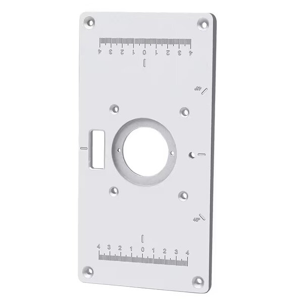 Woodworking Table Factory - Aluminum Rounder Plate Insert Trimmer Machine