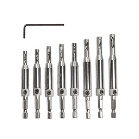 Hinge Hole Opener Set Manufacturer - 16pcs Positioning Drilling Tool