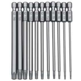 Screwdriver Set Factory - 50/75/100mm Hollow Plum Blossom Hex Handle