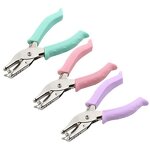 Paper Punch Factory - Handheld Circle Hole DIY Craft Shape Cutter