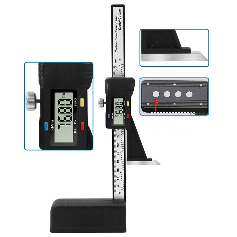 Height Gauge Manufacturer - Digital Electronic 0-150mm Wood Marking Ruler