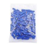 Bullet Terminal Manufacturer - 100Pcs Female Male Insulated Crimp Connector