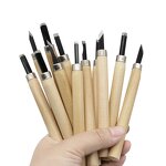 Wood Carving Chisels Manufacturer - 12pcs Set for Basic Cutting Detailed