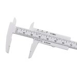 Vernier Caliper Factory - 0-80mm Double Scale Plastic Student Tool