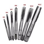 Tap and Die Set Manufacturer - 5-7PCS Hand Tapper M3-M12 Fluted Thread