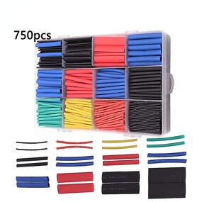 Heat Shrink Tubing Manufacturer - 750pcs Thermoresistant Connection Sleeving