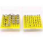 Diamond Grinding Head Factory - 50PCS Coated for Stone Ceramic Glass