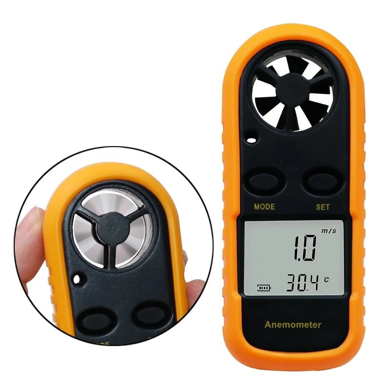 Anemometer Manufacturer - Handheld Digital 0-30m/s Wind Speed Meter