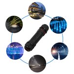 Waterproof Connector Factory - IP68 3 Pin Push Type LED Light Outdoor