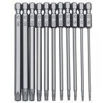 Security Bit Set Manufacturer - Tamper Proof Torx Flat Head 1/4 Hex