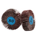 Sanding Flap Wheels Factory - 80 Grit 3.17mm Shank Shutter Polishing Wheel