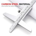 Depth Gauge Factory - 0-150mm High Precision Carbon Steel Vernier