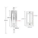 Handle Locator Manufacturer - Wardrobe Door Pulls Installation Drill Jig