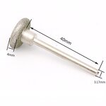 Diamond Grinding Head Factory - 50PCS Coated for Stone Ceramic Glass