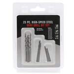 Mini Drill Bit Set Manufacturer - 25Pcs 0.5-3mm HSS Micro Twist