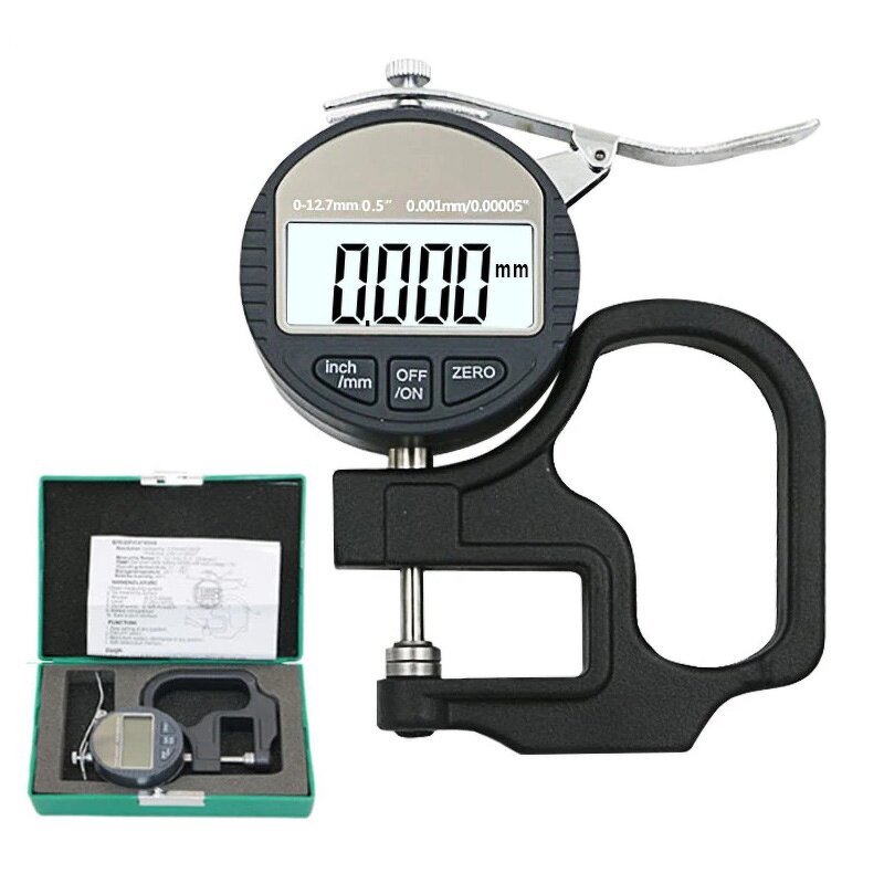 Digital Thickness Gauge Manufacturer - 0.001mm Micrometer for Film Paper