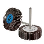 Sanding Flap Wheels Factory - 80 Grit 3.17mm Shank Shutter Polishing Wheel