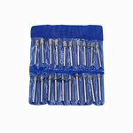 Diamond Drill Bit Set Factory - 3x6mm Coated Burr Grinding Carving