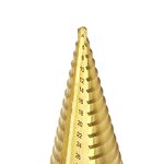 Step Drill Bit Manufacturer - 4-32mm HSS Titanium Coated Metric Cone