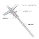 Depth Gauge Factory - 0-150mm High Precision Carbon Steel Vernier