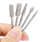 Nail Drill Bits Factory - 12pcs Electric Nail File Polishing Tips