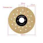Cutting Disc Factory - Thin Blade for Marble Machine Angle Grinder