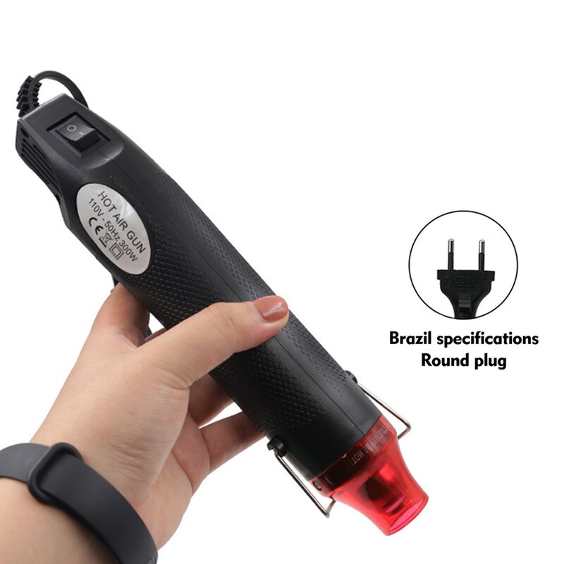 Hot Air Gun Factory - 110V Brazilian Plug 300W with Supporting Seat