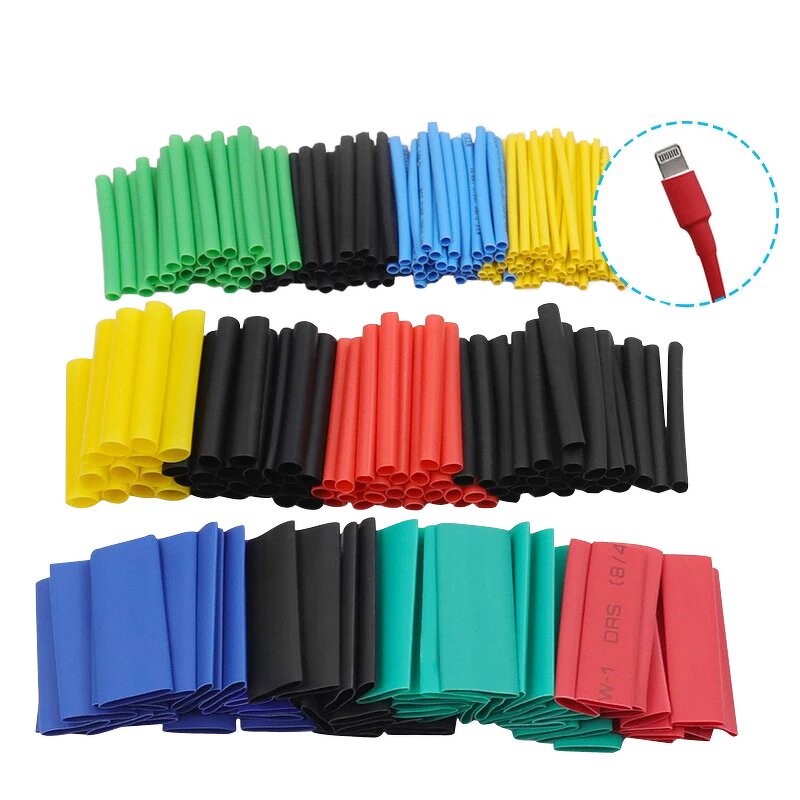 Heat Shrink Tubing Kit Manufacturer - 530pcs Assorted Pack Electrical Wire