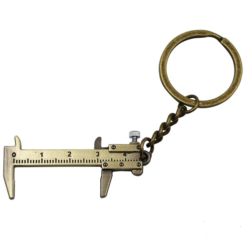 Keychain Caliper Manufacturer - Portable 0-40mm Key Ring Vernier Caliper