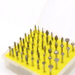 Diamond Grinding Head Factory - 50PCS Coated for Stone Ceramic Glass