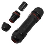 Waterproof Connector Factory - IP68 3 Pin Push Type LED Light Outdoor