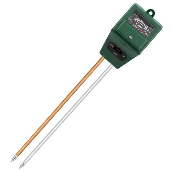 Soil pH Tester Manufacturer - 3 in 1 Ph Sunlight Moisture Meter Kit