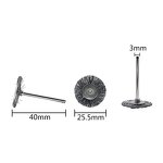 Rotary Brush Manufacturer - Steel Wire Wheel for Grinder Dremel Accessories