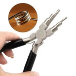 Jewelry Pliers Set Manufacturer - 6 in 1 Round Hand-wound Modeling Anti-rust