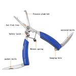 Fishing Pliers Manufacturer - Multifunction Scissor Braid Line Cutter