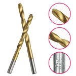 HSS Drill Bit Set Factory - Titanium Coated Round Shank 1.5-6.5mm
