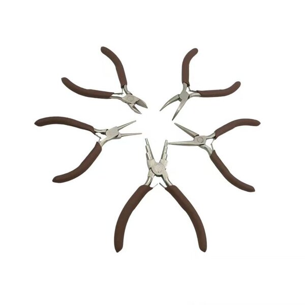 Jewelry Pliers Factory - Nickel-chromium Steel Coffee Color Multifunctional