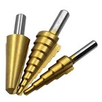 Step Drill Bit Set Manufacturer - 7PCs HSS Straight Groove Composite Tap