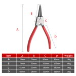 Circlip Plier Manufacturer - Straight Curved Jaw Internal External