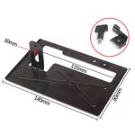 Angle Grinder Bracket Factory - Adjustable Metal Stand Protective Cover