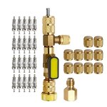 Valve Core Remover Manufacturer - R410A R22 AC Schrader Dual Size Tool