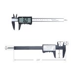 Digital Caliper Factory - 150mm Electronic Dial Metric Imperial Ruler