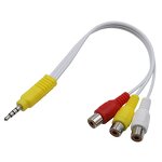 AV Adapter Cable Factory - 3.5MM to 3 RCA for TCL TV Video