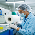 Meltblown Fabric Manufacturer - 25gsm 175mm Bfe99 for 3ply Mask